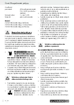 Preview for 14 page of LIVARNO LUX 7424-018L Operation And Safety Notes