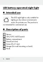 Предварительный просмотр 8 страницы LIVARNO LUX 91730 Operation And Safety Notes