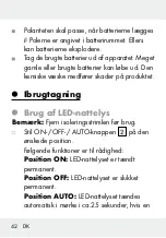 Предварительный просмотр 42 страницы LIVARNO LUX 91730 Operation And Safety Notes