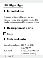 Preview for 6 page of LIVARNO LUX 93673 Operation And Safety Notes