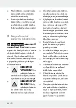 Preview for 20 page of LIVARNO LUX 93752 Operation And Safety Notes