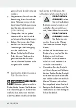 Preview for 40 page of LIVARNO LUX 93752 Operation And Safety Notes