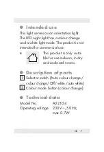 Предварительный просмотр 6 страницы LIVARNO LUX A32104 Operation And Safety Notes