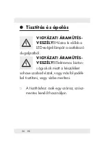 Предварительный просмотр 25 страницы LIVARNO LUX A32104 Operation And Safety Notes