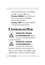 Предварительный просмотр 63 страницы LIVARNO LUX A32104 Operation And Safety Notes