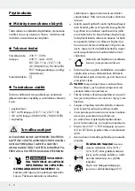 Preview for 9 page of LIVARNO LUX HG00325A Operation And Safety Notes