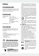 Preview for 15 page of LIVARNO LUX HG00325A Operation And Safety Notes