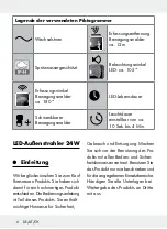 Предварительный просмотр 6 страницы LIVARNO LUX HG04245A Assembly, Operating And Safety Instructions