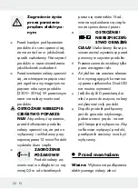 Предварительный просмотр 52 страницы LIVARNO LUX HG04245A Assembly, Operating And Safety Instructions