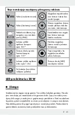 Предварительный просмотр 65 страницы LIVARNO LUX HG05423 Assembly, Operating And Safety Instructions