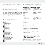 Предварительный просмотр 25 страницы LIVARNO LUX HG05693 Operation And Safety Notes