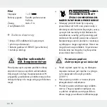 Предварительный просмотр 44 страницы LIVARNO LUX HG05693 Operation And Safety Notes