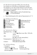 Предварительный просмотр 7 страницы LIVARNO LUX HG05866A Assembly, Operating And Safety Instructions