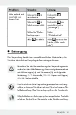 Предварительный просмотр 15 страницы LIVARNO LUX HG05866A Assembly, Operating And Safety Instructions