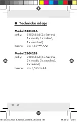 Предварительный просмотр 88 страницы LIVARNO LUX Z30425B Operation And Safety Notes