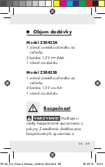 Предварительный просмотр 89 страницы LIVARNO LUX Z30425B Operation And Safety Notes