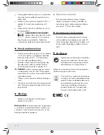 Предварительный просмотр 8 страницы LIVARNO LUX Z31207A Operation And Safety Notes