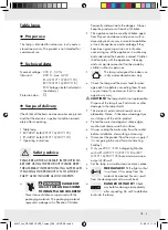 Preview for 5 page of LIVARNO LUX Z31711A Operation And Safety Notes