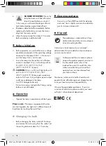 Preview for 6 page of LIVARNO LUX Z31711A Operation And Safety Notes