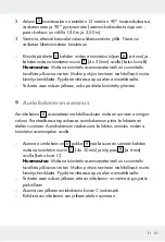 Preview for 21 page of LIVARNO LUX Z31999 Assembly, Operating And Safety Instructions