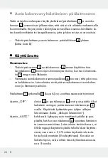 Preview for 22 page of LIVARNO LUX Z31999 Assembly, Operating And Safety Instructions