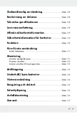 Preview for 27 page of LIVARNO LUX Z31999 Assembly, Operating And Safety Instructions