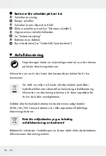 Preview for 36 page of LIVARNO LUX Z31999 Assembly, Operating And Safety Instructions