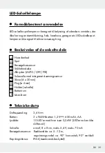 Preview for 39 page of LIVARNO LUX Z31999 Assembly, Operating And Safety Instructions