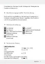 Предварительный просмотр 7 страницы LIVARNO LUX ZD012C100130EU Operation And Safety Notes