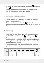 Предварительный просмотр 24 страницы LIVARNO LUX ZD012C100130EU Operation And Safety Notes