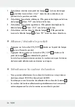 Предварительный просмотр 36 страницы LIVARNO LUX ZD012C100130EU Operation And Safety Notes