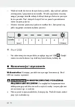 Предварительный просмотр 62 страницы LIVARNO LUX ZD012C100130EU Operation And Safety Notes