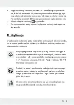 Предварительный просмотр 63 страницы LIVARNO LUX ZD012C100130EU Operation And Safety Notes