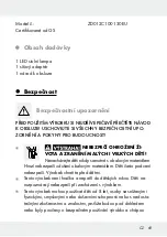 Предварительный просмотр 69 страницы LIVARNO LUX ZD012C100130EU Operation And Safety Notes