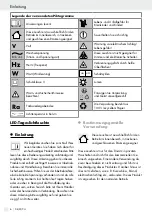 Предварительный просмотр 6 страницы LIVARNO 353989 2010 Operation And Safety Notes