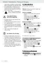 Предварительный просмотр 8 страницы LIVARNO 353989 2010 Operation And Safety Notes