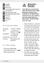 Preview for 8 page of LIVARNO 354373 2010 Operation And Safety Notes