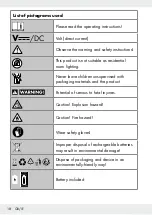 Preview for 18 page of LIVARNO 354373 2010 Operation And Safety Notes