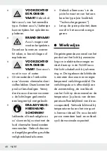 Preview for 48 page of LIVARNO 354373 2010 Operation And Safety Notes