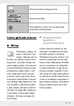 Preview for 57 page of LIVARNO 354373 2010 Operation And Safety Notes