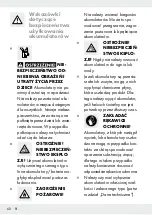 Preview for 60 page of LIVARNO 354373 2010 Operation And Safety Notes