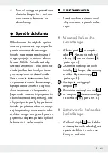 Preview for 61 page of LIVARNO 354373 2010 Operation And Safety Notes