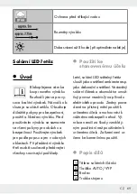 Preview for 69 page of LIVARNO 354373 2010 Operation And Safety Notes