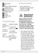 Preview for 82 page of LIVARNO 354373 2010 Operation And Safety Notes