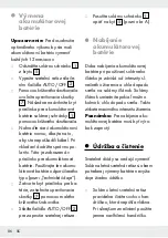 Preview for 86 page of LIVARNO 354373 2010 Operation And Safety Notes