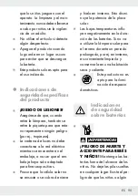 Preview for 95 page of LIVARNO 354373 2010 Operation And Safety Notes