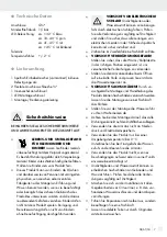 Preview for 7 page of LIVARNO 364643 2101 Assembly, Operating And Safety Instructions