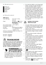 Preview for 11 page of LIVARNO 364775 2101 Operation And Safety Notes