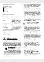 Preview for 30 page of LIVARNO 364775 2101 Operation And Safety Notes