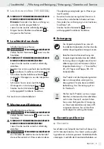 Preview for 9 page of LIVARNO 365679 2010 Operation And Safety Notes